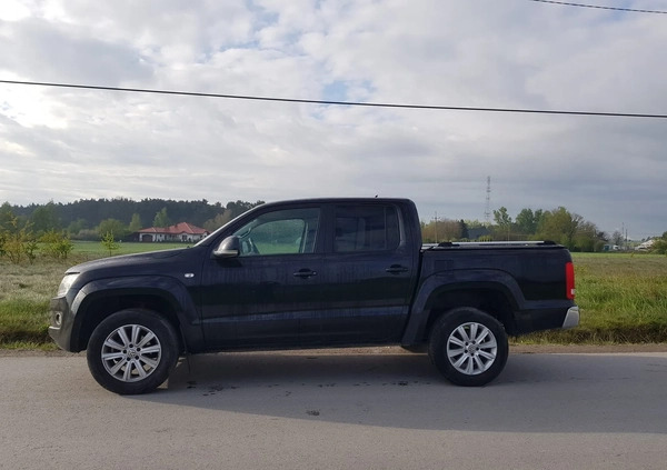 Volkswagen Amarok cena 64000 przebieg: 217000, rok produkcji 2014 z Łęczyca małe 172